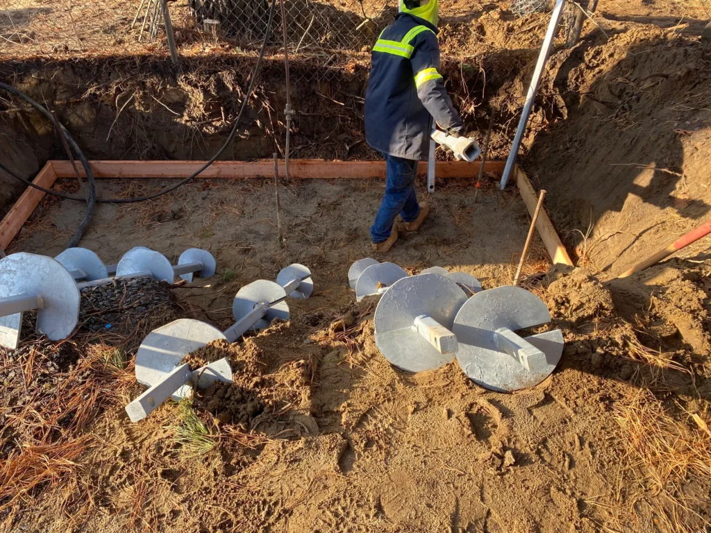 Helical Pier Installation in Hopkinsville, KY